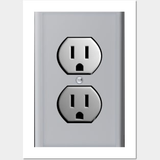 Power Outlet Posters and Art